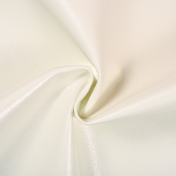 Ткань Дерматин (Кожзам) для мебели, цвет Белый (на отрез)  в Лосино-Петровском