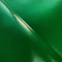 Ткань ПВХ 600 гр/м2 плотная, Зелёный (Ширина 150см), на отрез  в Лосино-Петровском