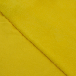 Флис Односторонний 180 гр/м2, Желтый (на отрез)  в Лосино-Петровском