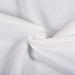 Ткань подкладочная Таффета 190Т, цвет Белый (на отрез)  в Лосино-Петровском