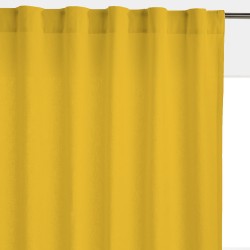 Штора уличная на Трубной ленте (В-220*Ш-145) Желтая, (ткань Оксфорд 600)  в Лосино-Петровском