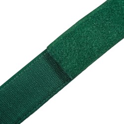 Контактная лента 40мм (38мм) цвет Зелёный (велькро-липучка, на отрез)  в Лосино-Петровском